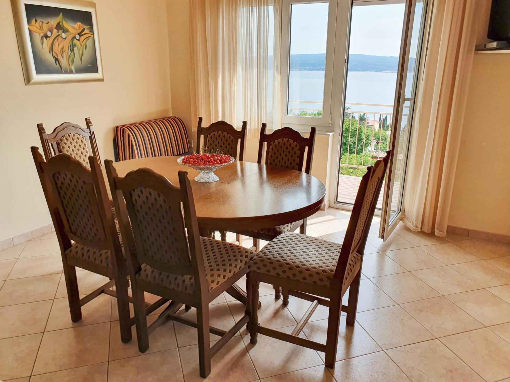Seaview Apartment With Balcony And Terrace Barac Crikvenica Exterior foto